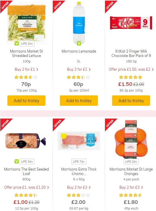 Morrisons Offers from 11 June