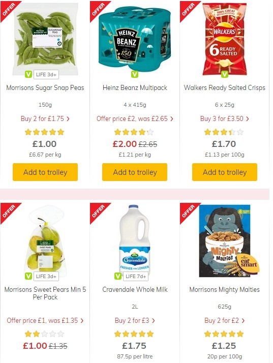 Morrisons Offers from 11 June