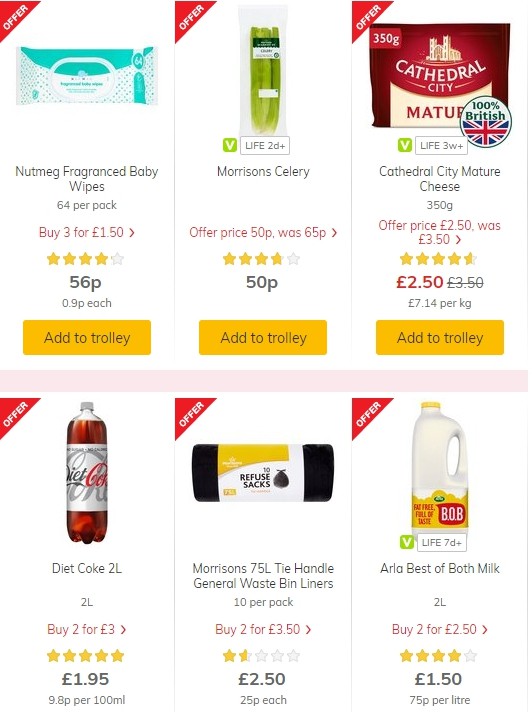 Morrisons Offers from 11 June