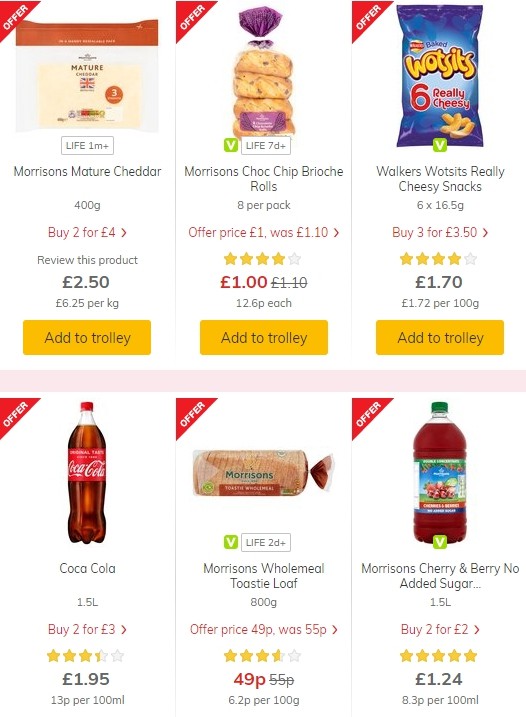 Morrisons Offers from 11 June