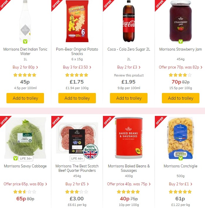 Morrisons Offers from 18 June