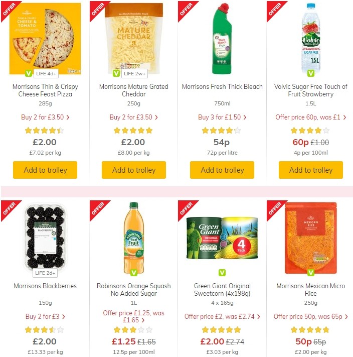 Morrisons Offers from 18 June