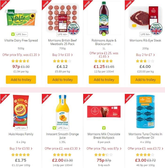 Morrisons Offers from 18 June