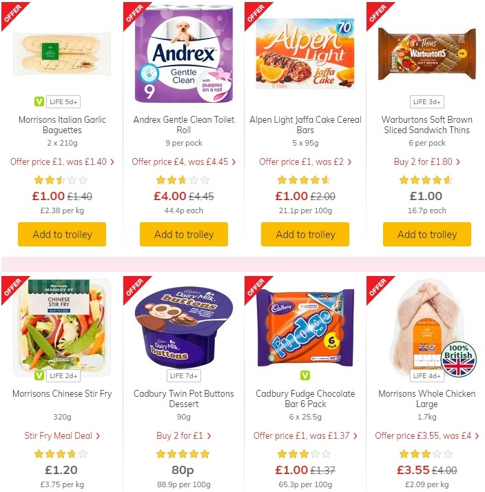 Morrisons Offers from 18 June