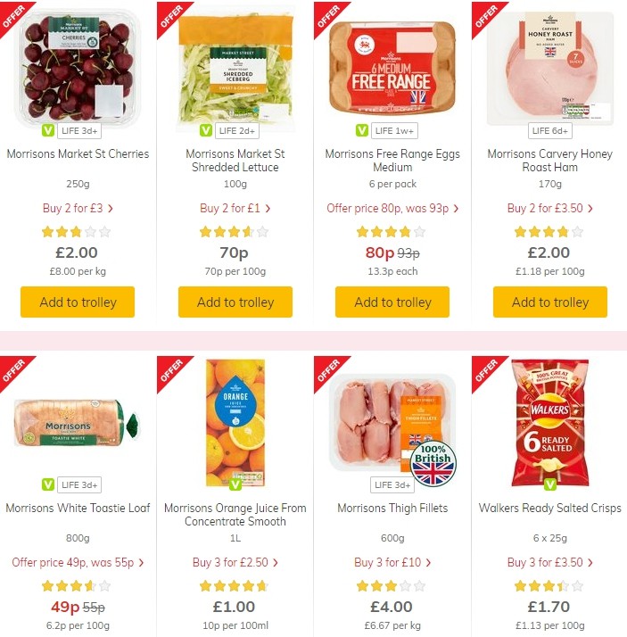 Morrisons Offers from 18 June