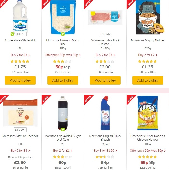 Morrisons Offers from 18 June