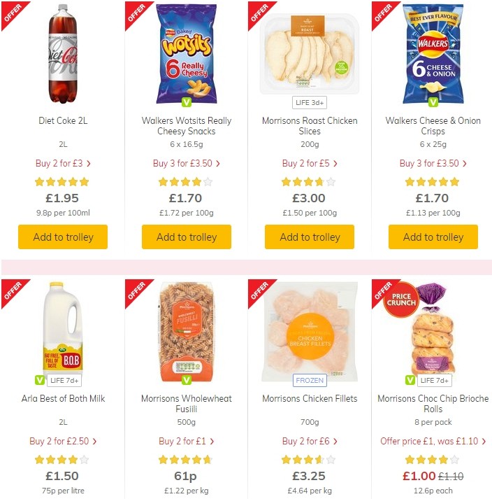 Morrisons Offers from 18 June