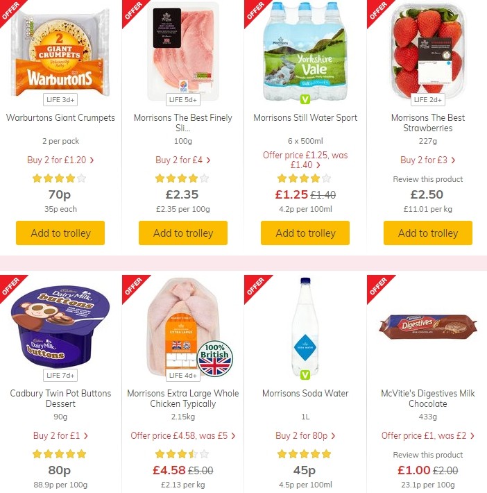 Morrisons Offers from 2 July