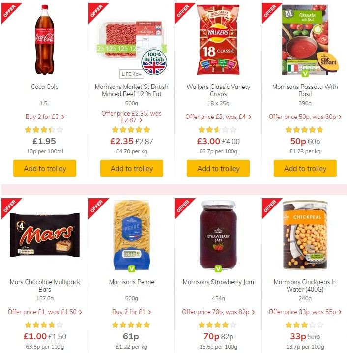 Morrisons Offers from 9 July