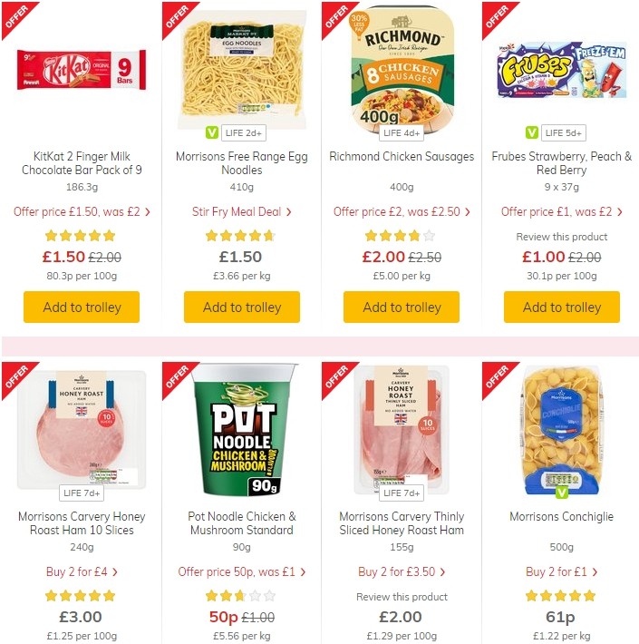 Morrisons Offers from 9 July