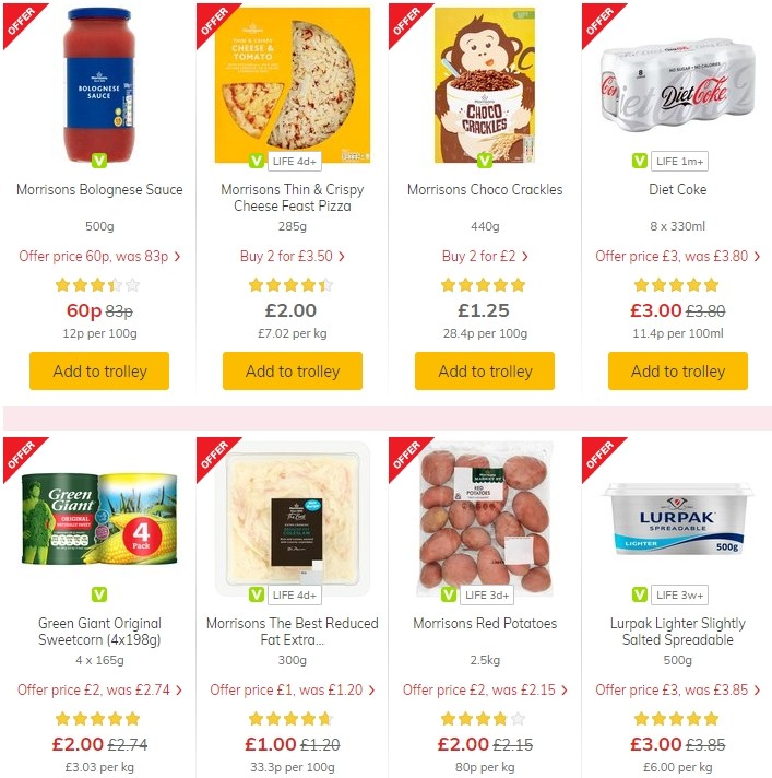 Morrisons Offers from 9 July