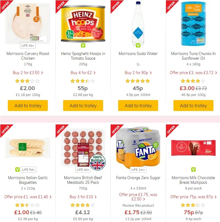 Morrisons Offers from 9 July