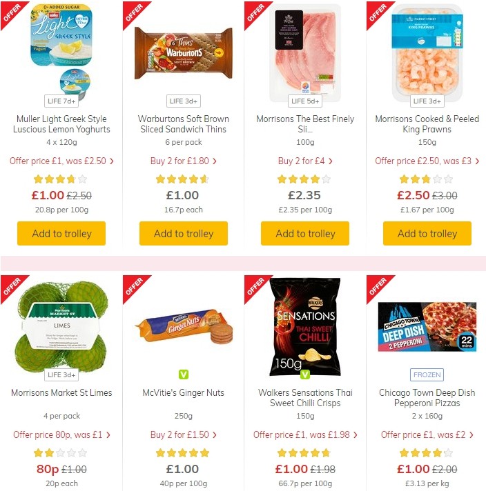 Morrisons Offers from 9 July