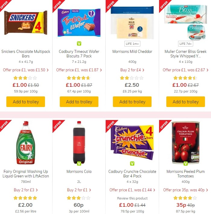 Morrisons Offers from 9 July