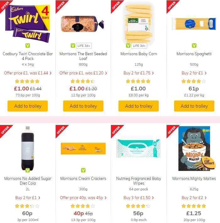 Morrisons Offers from 9 July