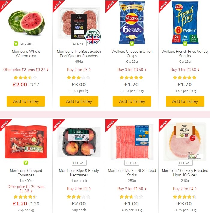 Morrisons Offers from 9 July