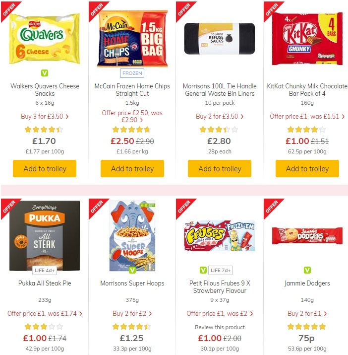 Morrisons Offers from 9 July