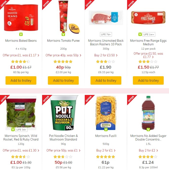 Morrisons Offers from 16 July