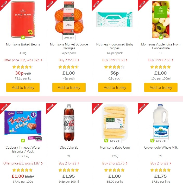 Morrisons Offers from 23 July