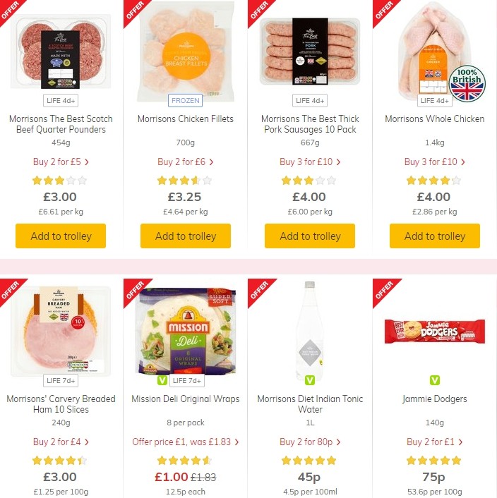 Morrisons Offers from 23 July