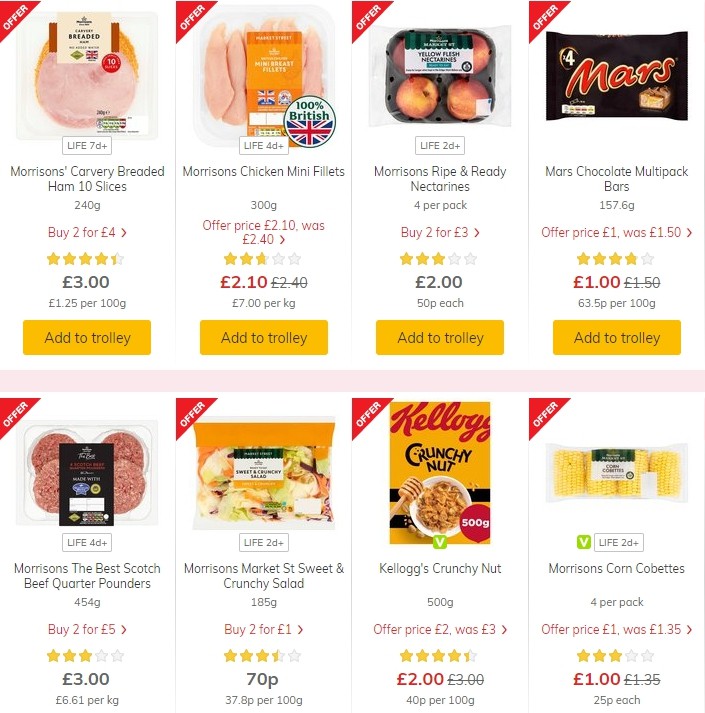 Morrisons Offers from 13 August