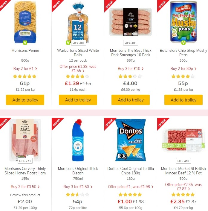 Morrisons Offers from 13 August