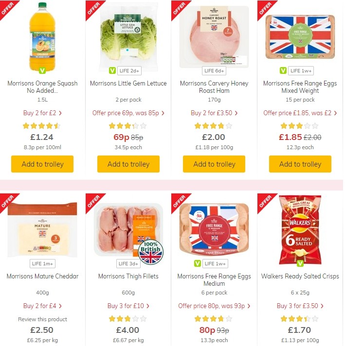 Morrisons Offers from 13 August