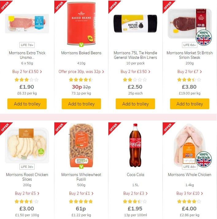 Morrisons Offers from 13 August