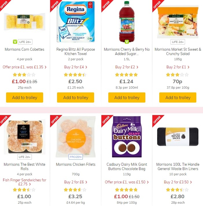 Morrisons Offers from 20 August