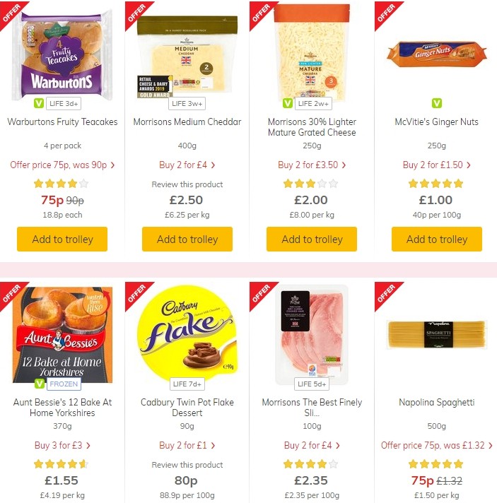 Morrisons Offers from 8 October