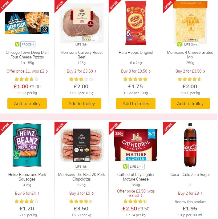 Morrisons Offers from 15 October