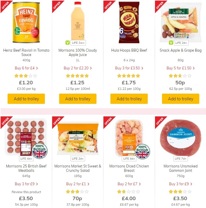 Morrisons Offers from 15 October