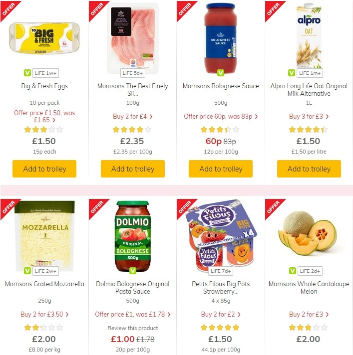 Morrisons Offers from 15 October