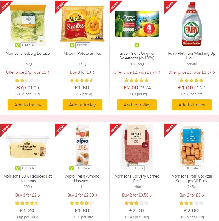 Morrisons Offers from 15 October