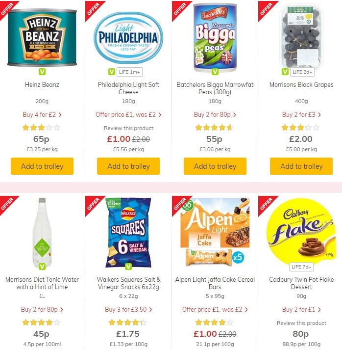 Morrisons Offers from 15 October