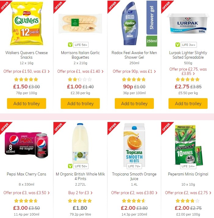 Morrisons Offers from 15 October