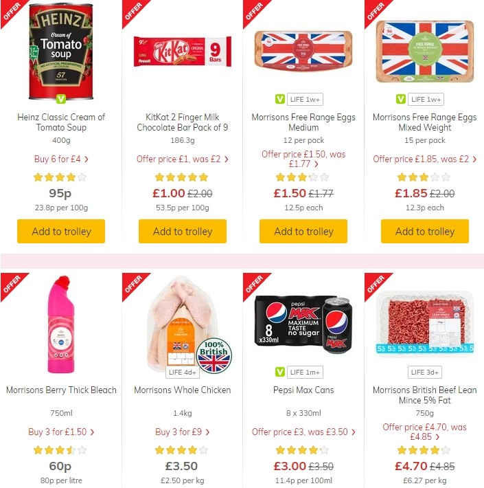 Morrisons Offers from 15 October