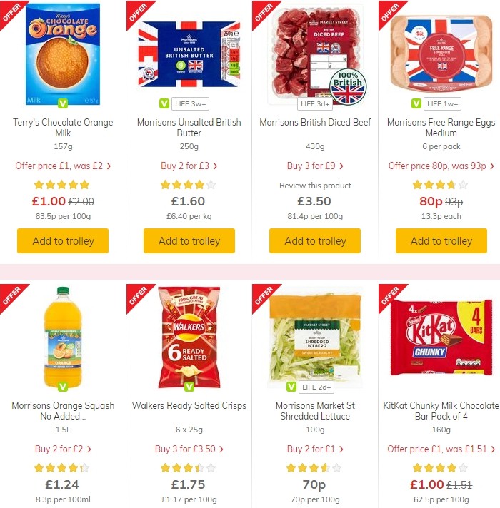 Morrisons Offers from 15 October