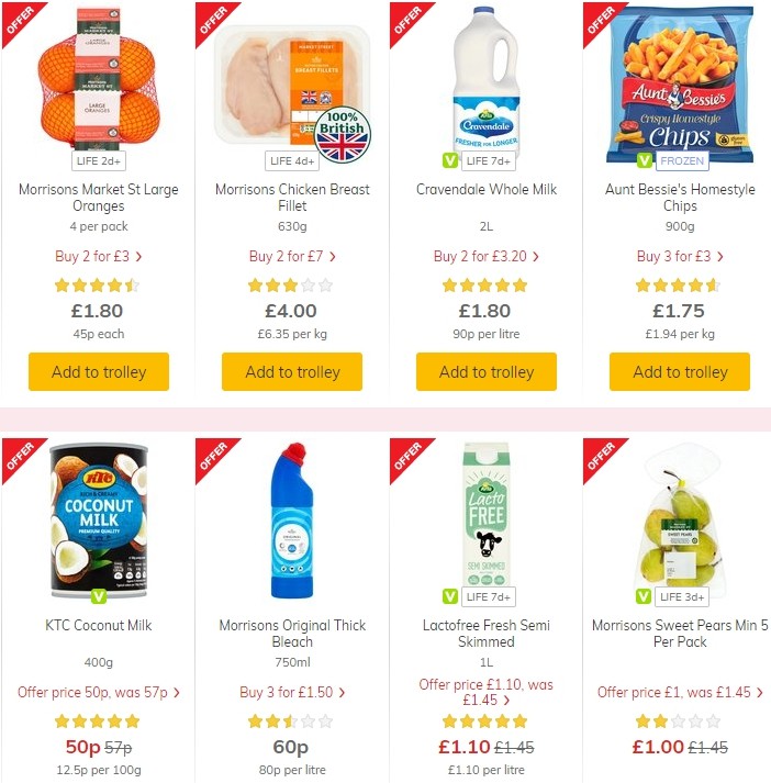 Morrisons Offers from 15 October