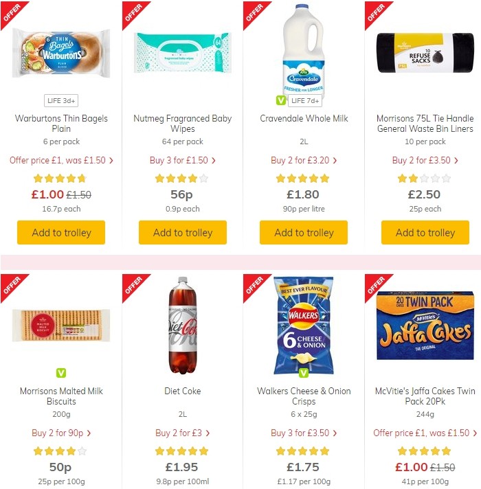 Morrisons Offers from 22 October