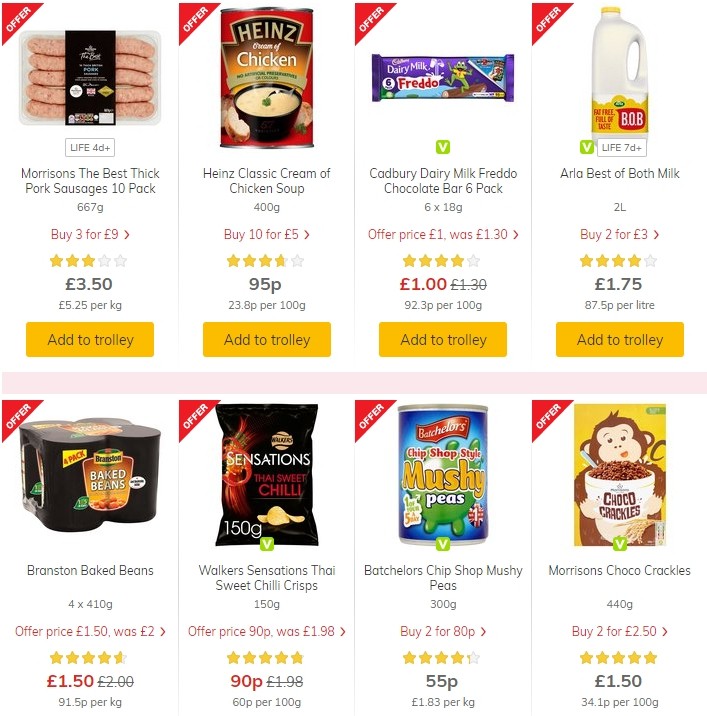 Morrisons Offers from 22 October