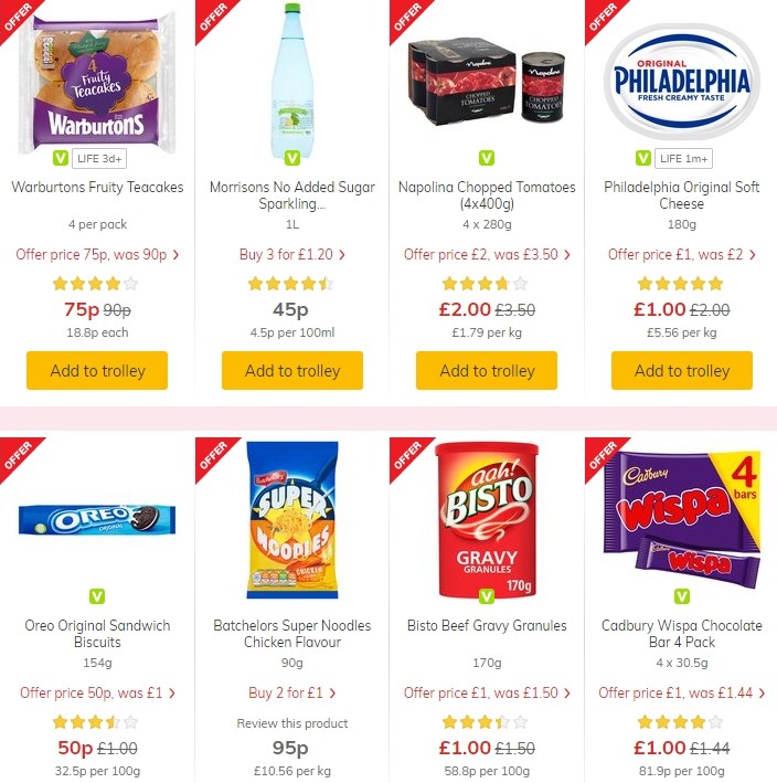 Morrisons Offers from 22 October