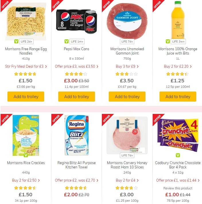 Morrisons Offers from 22 October