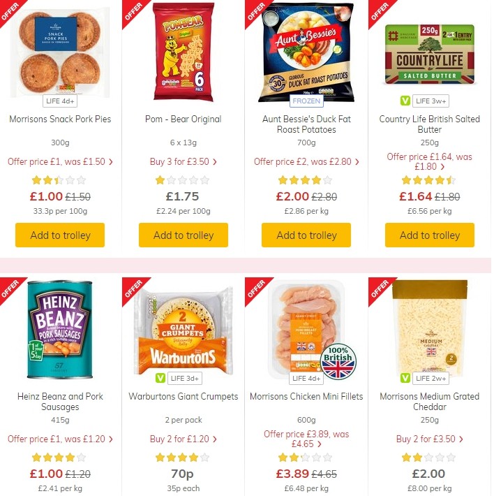 Morrisons Offers from 22 October