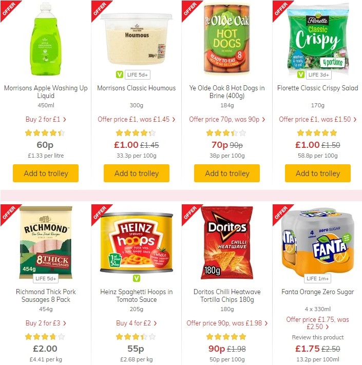 Morrisons Offers from 22 October