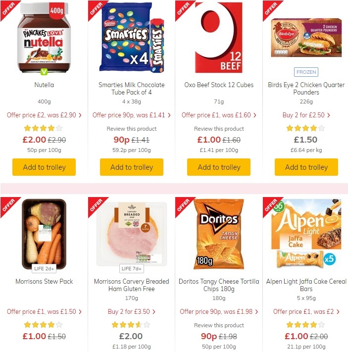 Morrisons Offers from 22 October