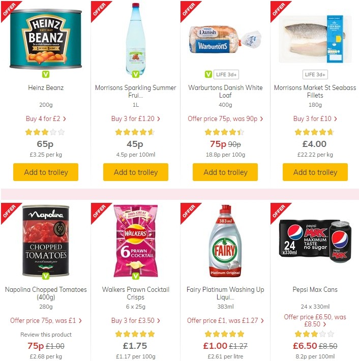 Morrisons Offers from 22 October