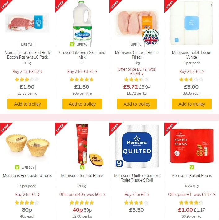 Morrisons Offers from 22 October