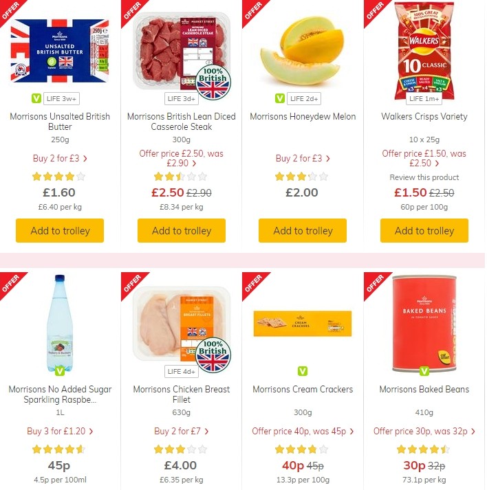 Morrisons Offers from 22 October