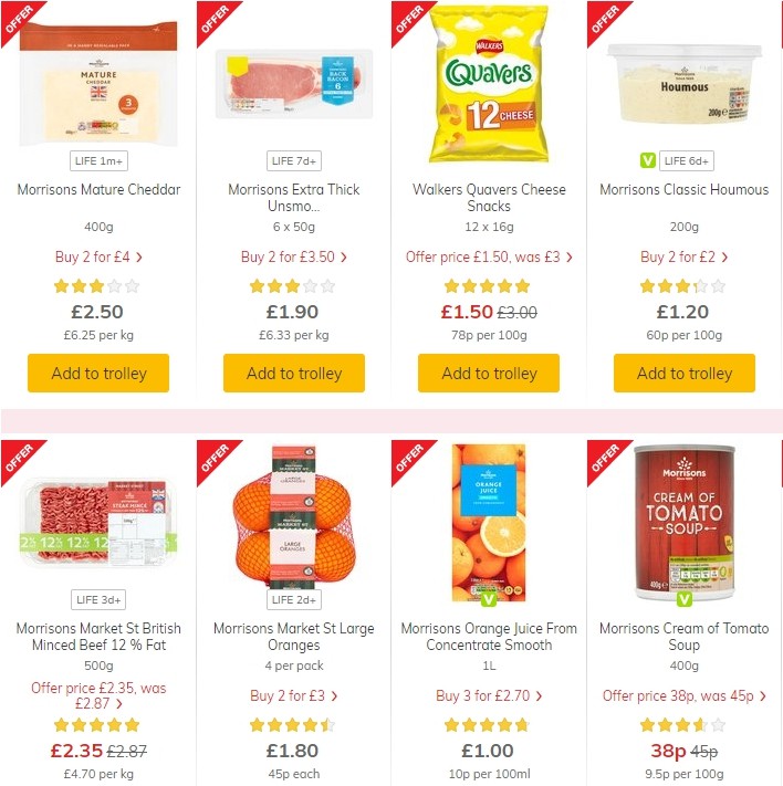 Morrisons Offers from 22 October